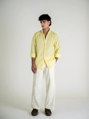 Lime linen Shirt