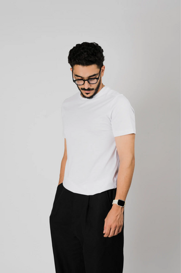 White Crewneck Tee
