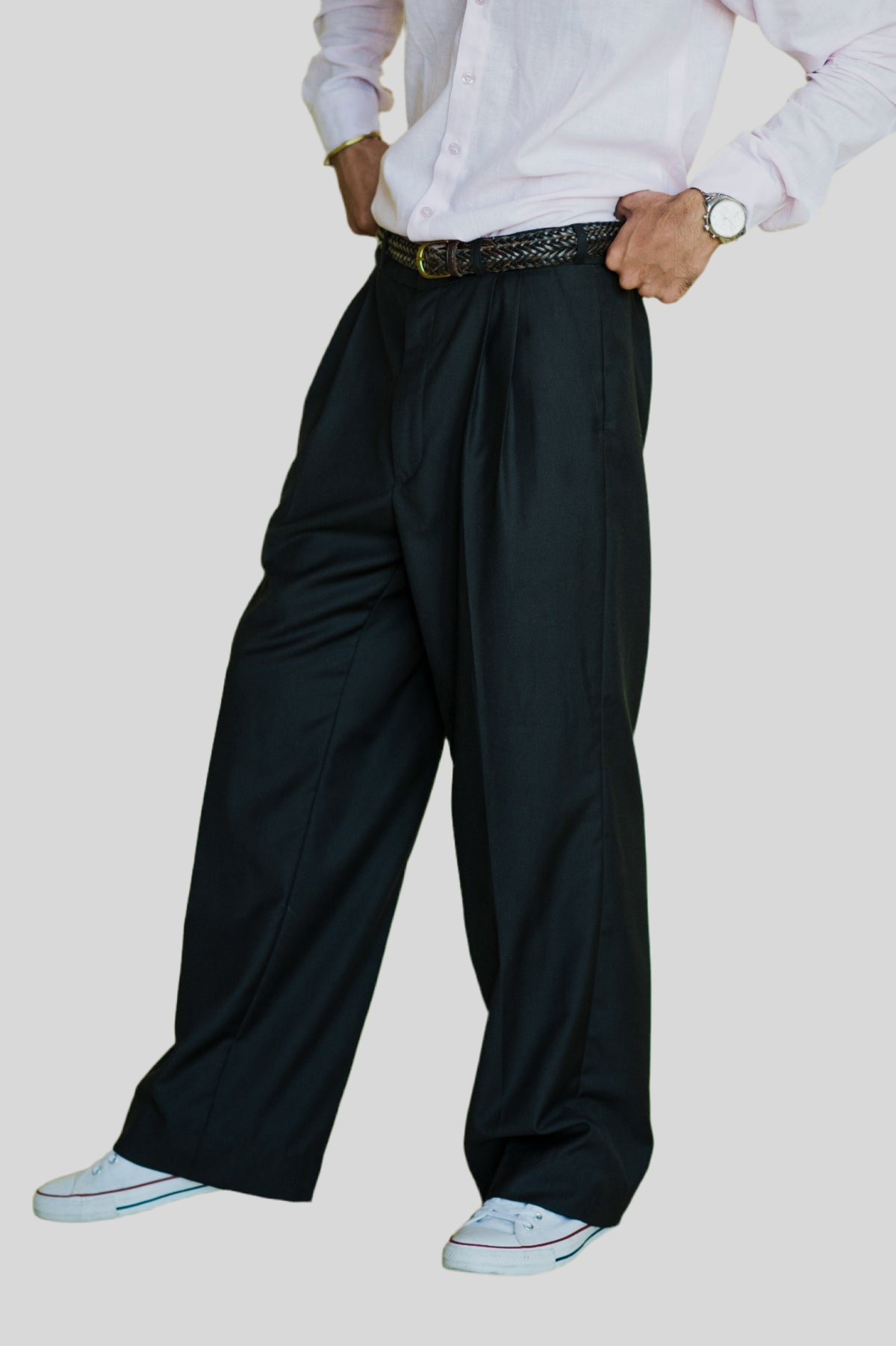 80s Baggy Pleated Pants