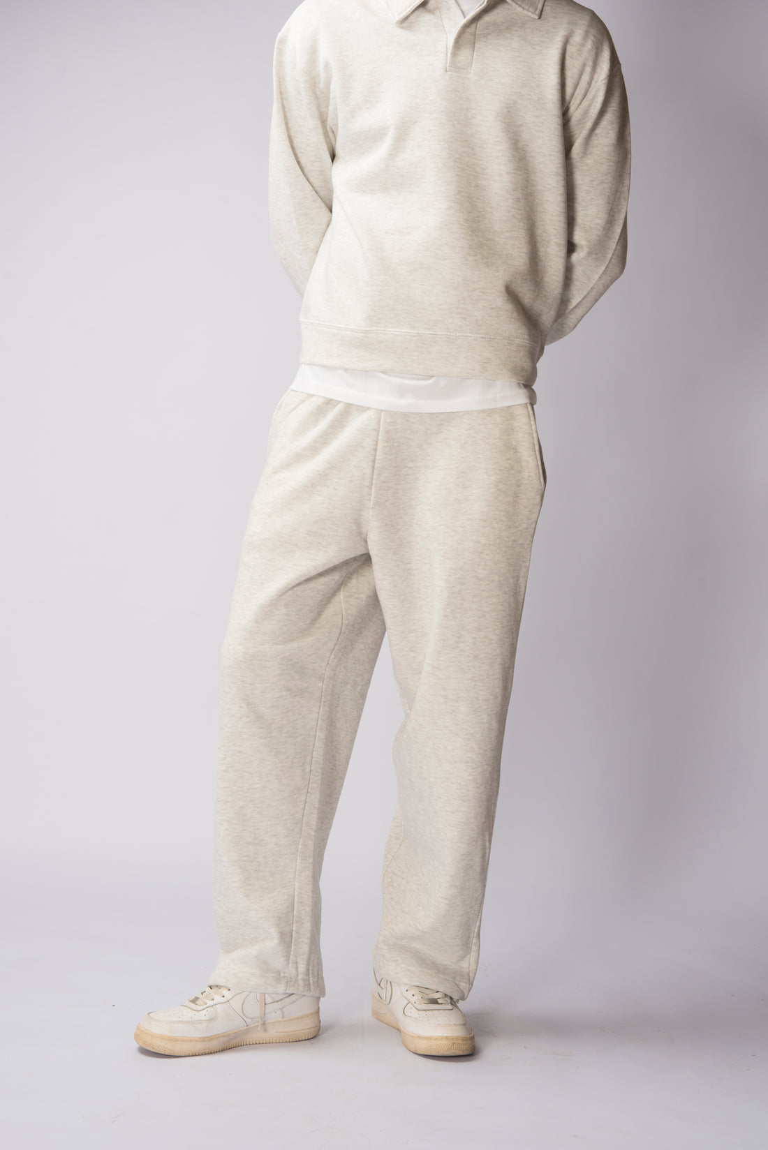 Oatmeal Baggy trouser