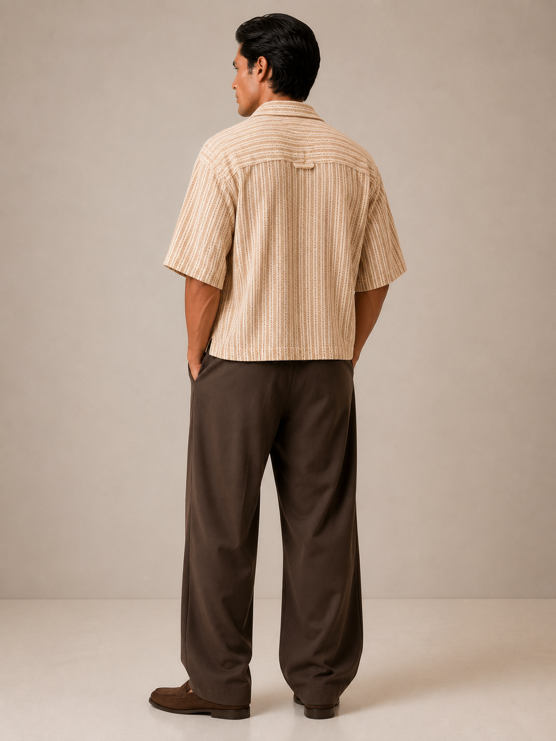 Jacquard Cuban Relaxed Shirt