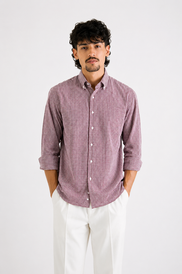 Red cheque Shirt