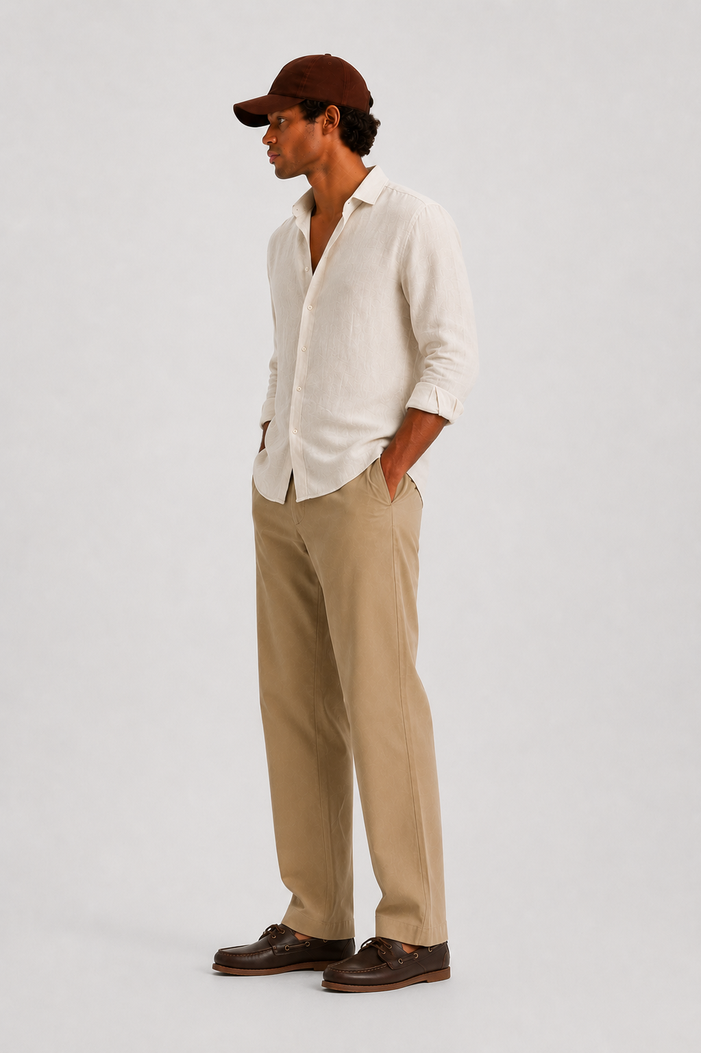 Khaki Regular Pants