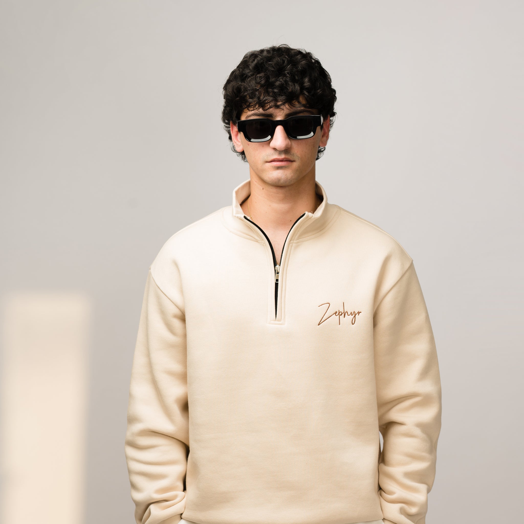 Bisque Cream Mockneck