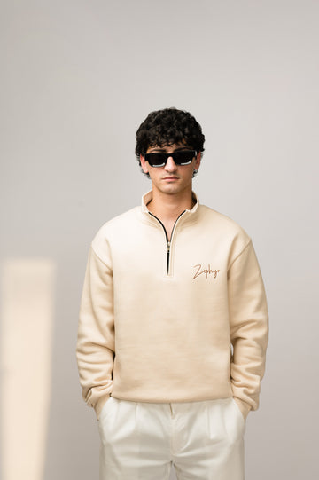 Bisque Cream Mockneck