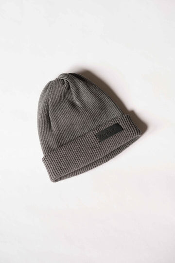 Graphite Rib Beanie