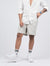 Cement Cotton box fit shorts