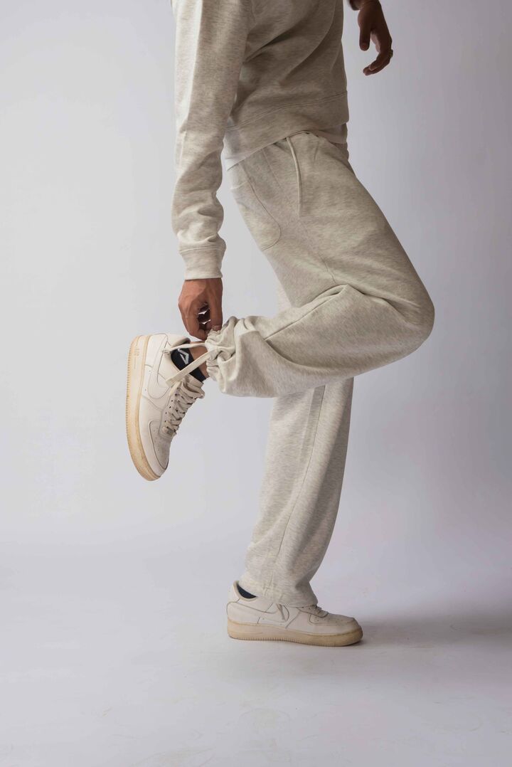 Oatmeal Baggy trouser