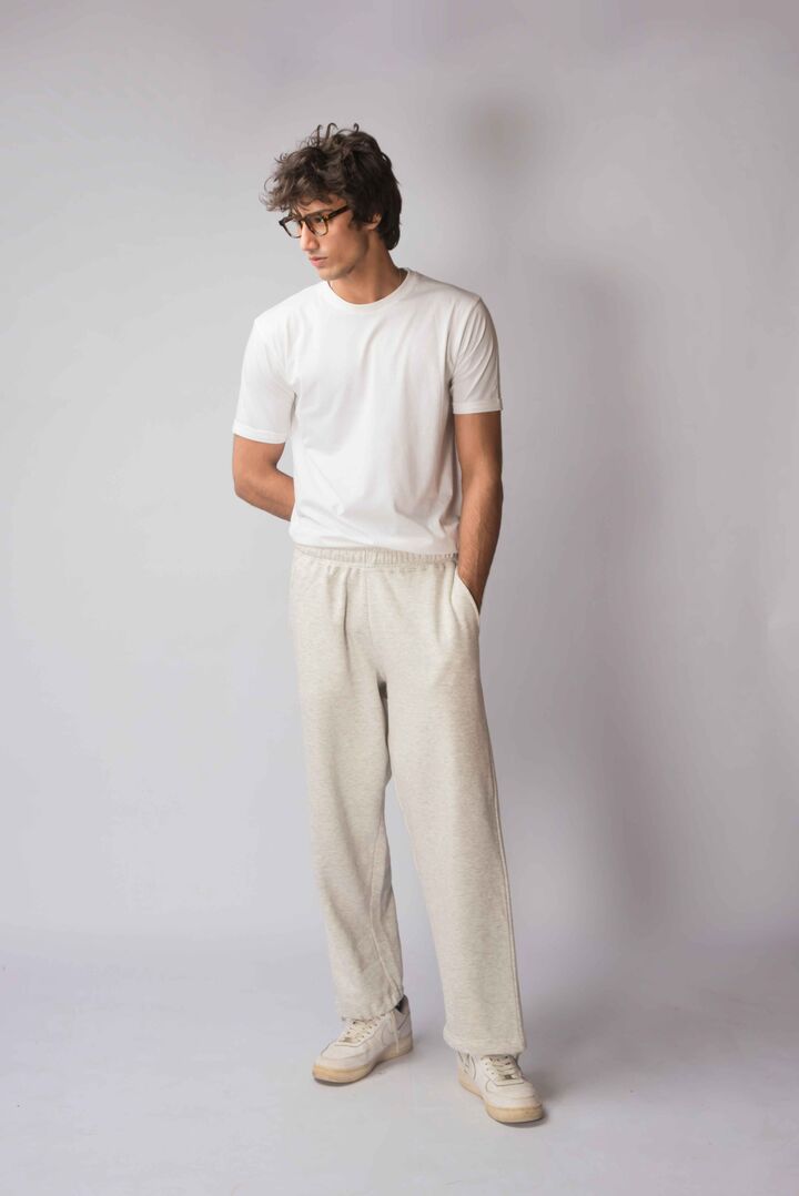 White Slimfit Crewneck Tee