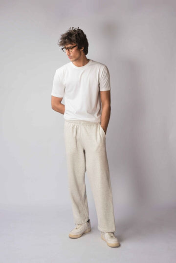 White Slimfit Crewneck Tee