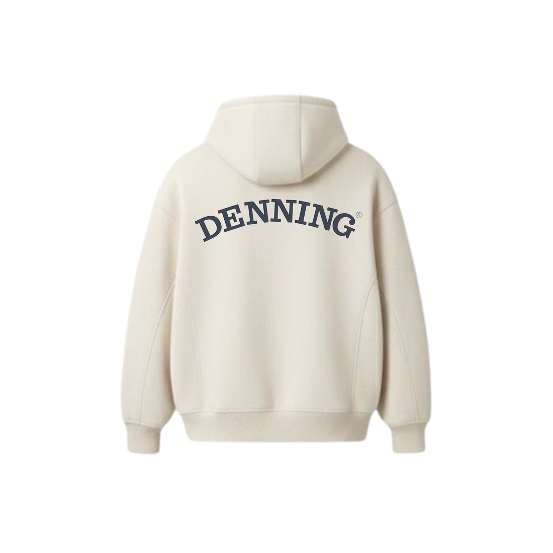 Cream Oversized Hoodie