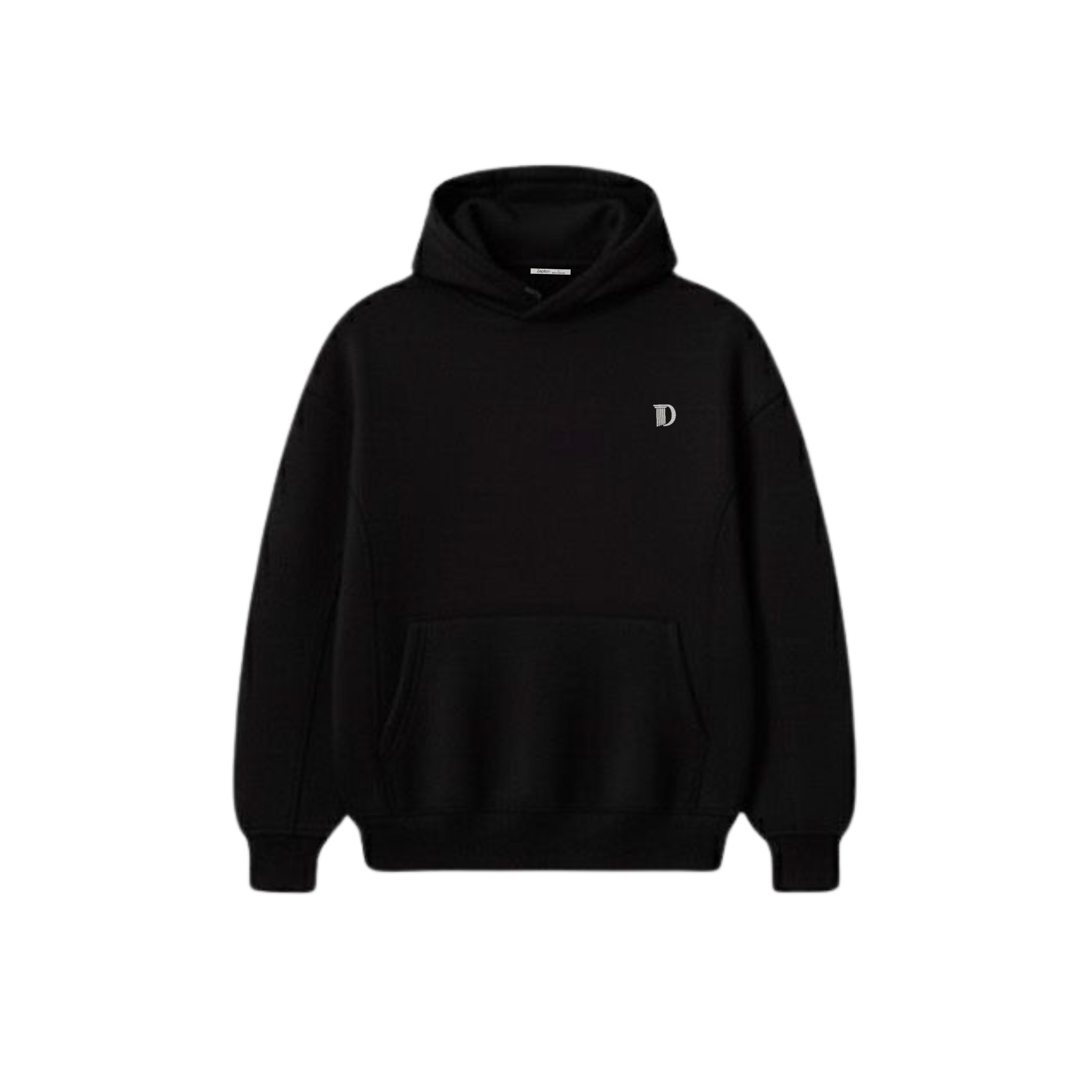 Black Oversized Hoodie