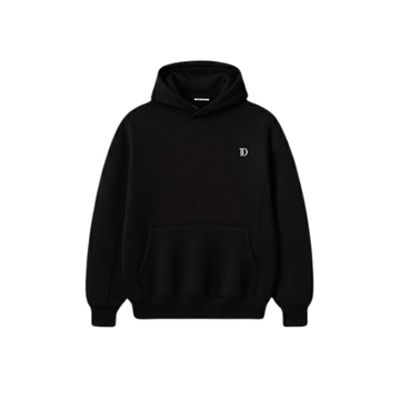 Black Oversized Hoodie