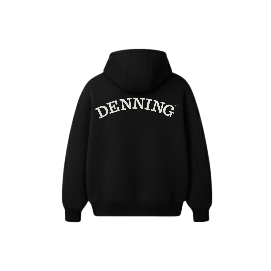 Black Oversized Hoodie