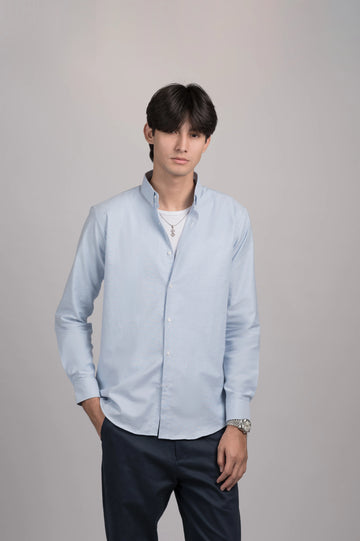 Cambridge Blue Oxford Shirt