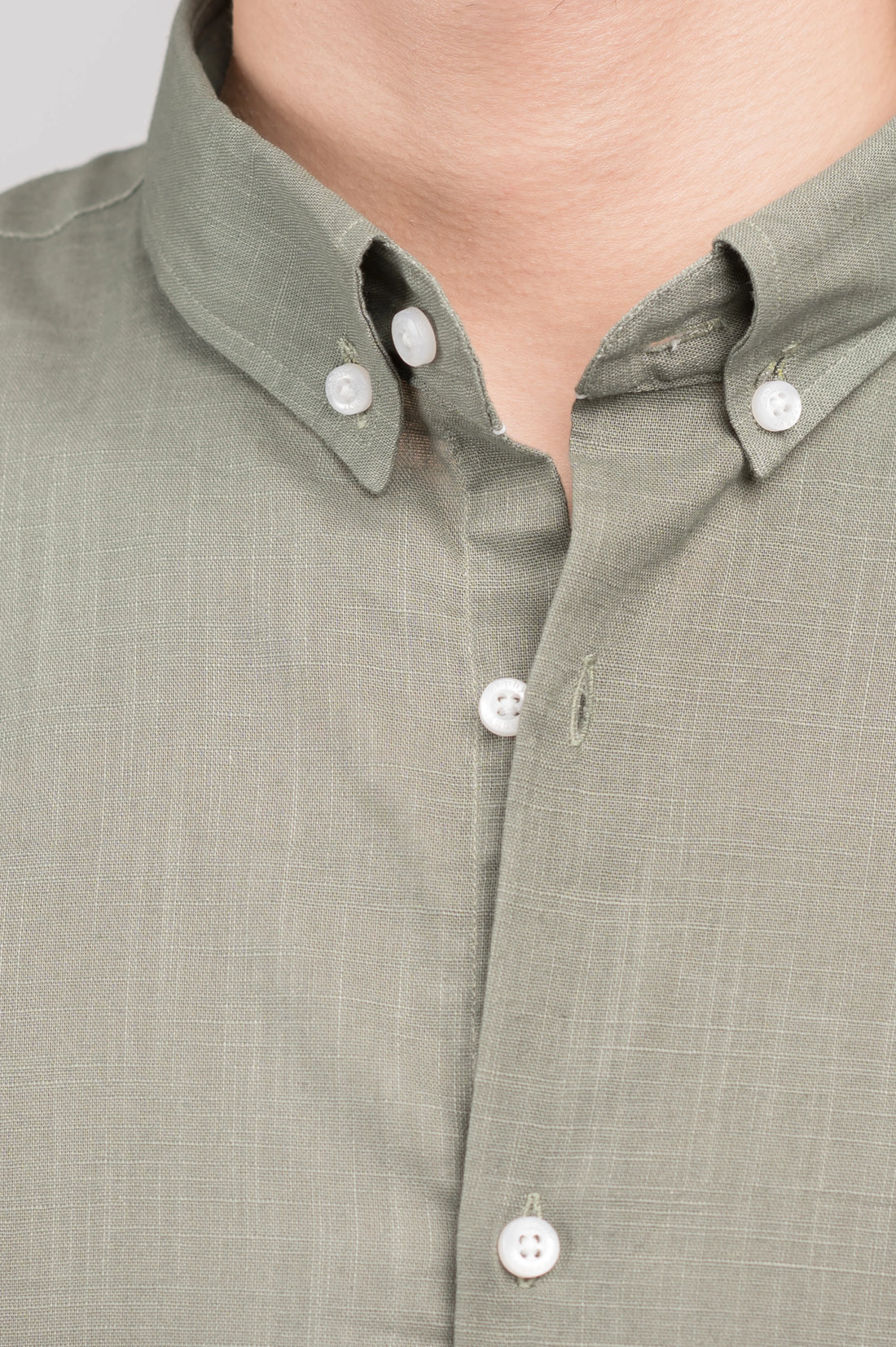 The Olive Linen Shirt