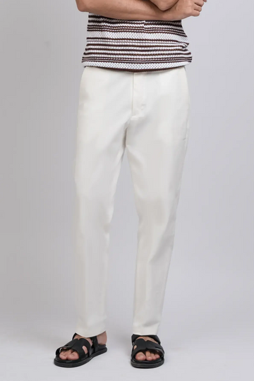 Monaco White chinos