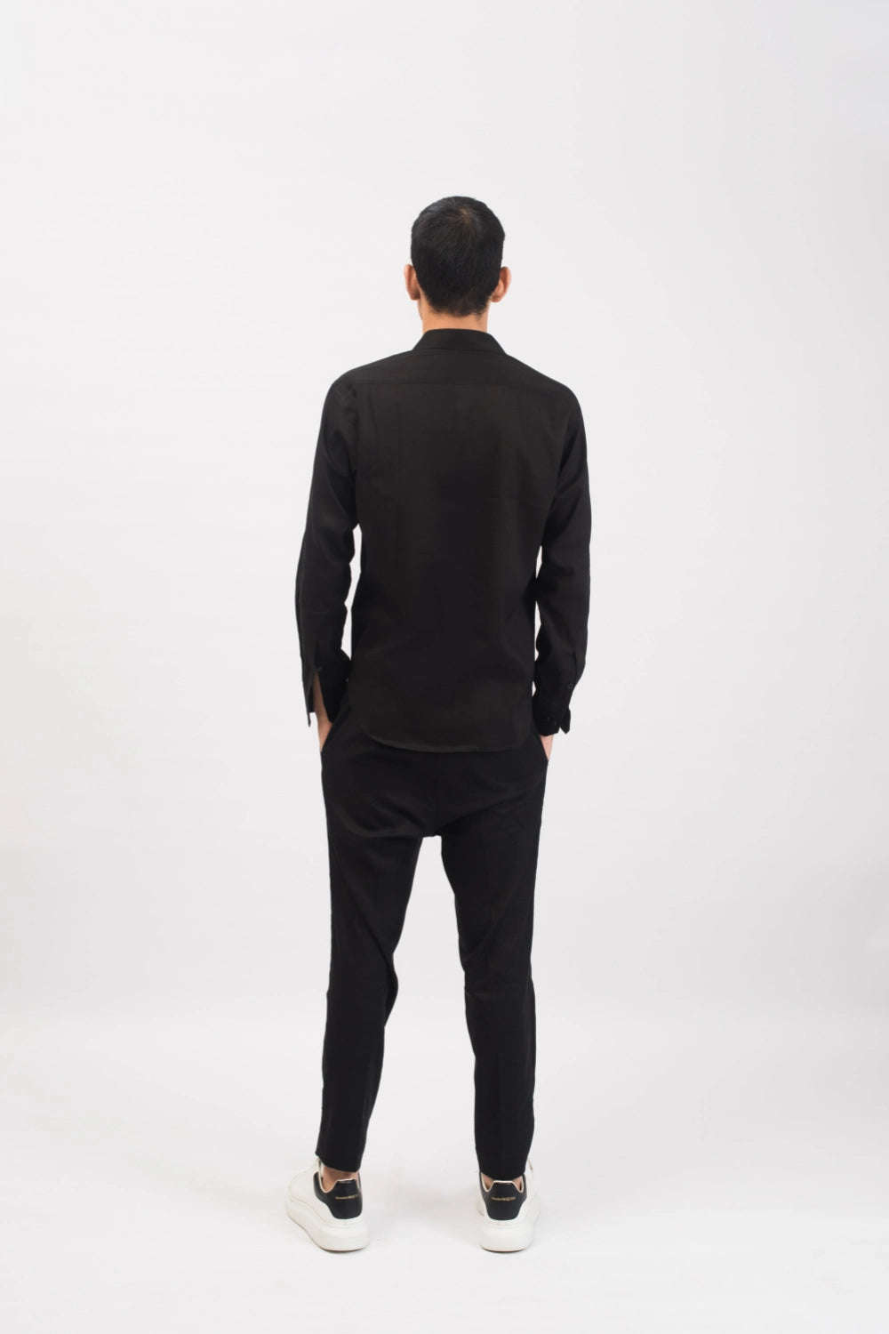 Black Linen Set