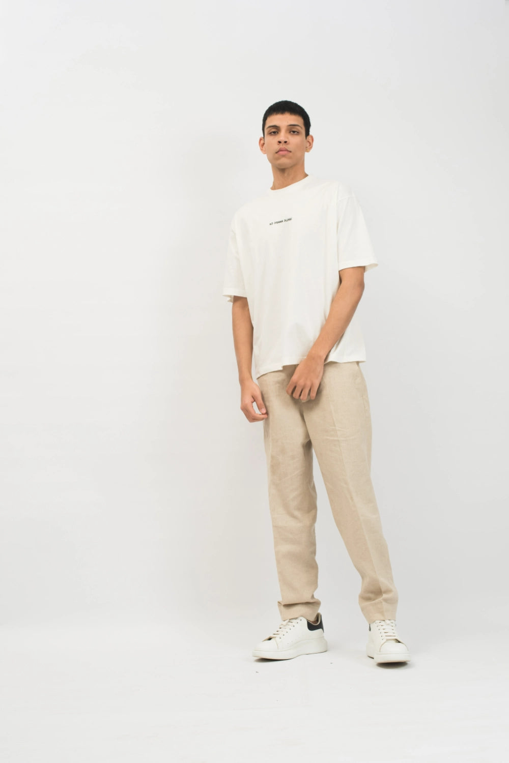 Khaki Irish Cotton Pants