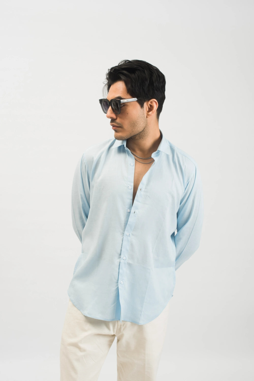 Ice Blue Shirt