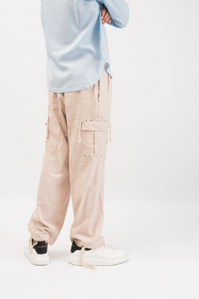 Baggy Linen Cargos